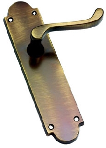 Image for Scroll Lever Latch Furniture on Plate.