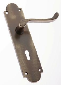 Image for Scroll Lever Lock Furniture on Plate.