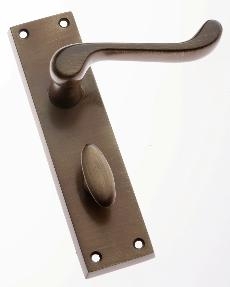 Image for Scroll Lever Bathroom Furniture on Plate.