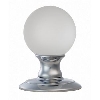 Ice Frosted Crystal Ball Knob image.