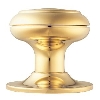 Ultimate Stainless Brass Centre Door Knob image.