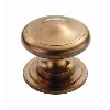 Mushroom Pattern Solid Bronze Cupboard Knob image.