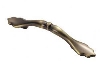 Traditional Curved Pattern Cabinet Pull image.
