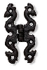 Black Antique Fancy Hinge image.