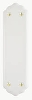 White Porcelain Fingerplate - Frelan image.