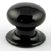 Black Porcelain Knob - Frelan image.