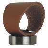 Leather cabinet knob image.