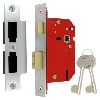 Frelan Architectural 3 Lever Double Sprung Sashlock image.