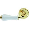 Plain White Porcelain Lever image.