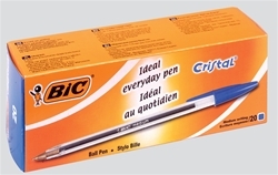 Image for BIC MEDIUM BLUE CRISTAL 20\\'S.