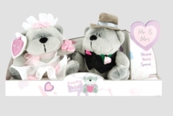 Image for 09-10CM BRIDE &amp; GROOM BEAR (S).