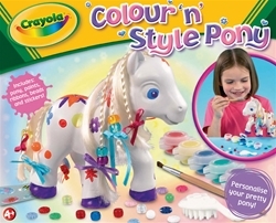 Image for 08-CRAYOLA COLOUR N STYLE PONY.