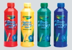 Image for 08-CRAYOLA 4 PACK READY MIX PAINTS.