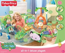 Image for FISHER PRICE RAINFOREST DELUXE PLAYSET.