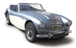 Image for Austin Healey 3000 MK3 1964 - Metallic Blue &amp; Ivory.