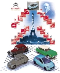 Image for Coffret 4 voitures 90 Anniversary Citroen.