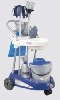 Kitchen Blue Cleaning Trolley with 7 Acessories image.