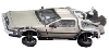 De Lorean Back To The Future Part II Flying image.