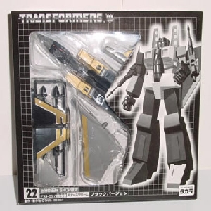 Image for Reissue Black Starscream D-22 Japanese e-hobby.
